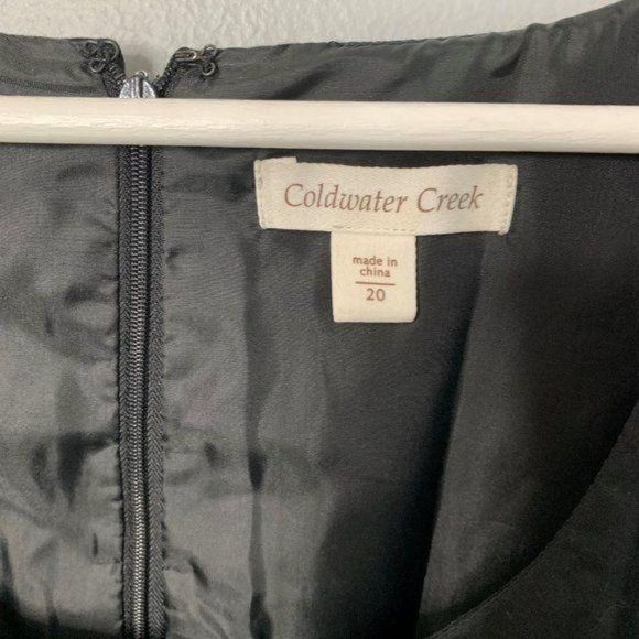 Coldwater Creek Black‎ Sleeveless Dress - Picture 2 of 3